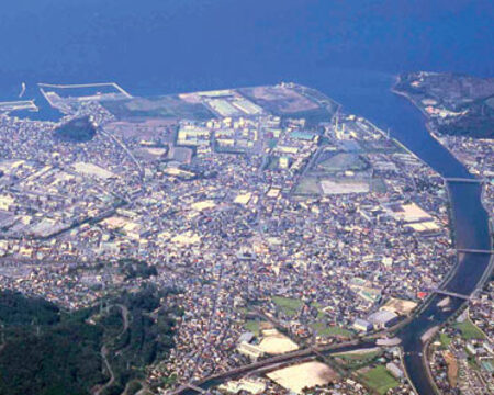 水俣市街